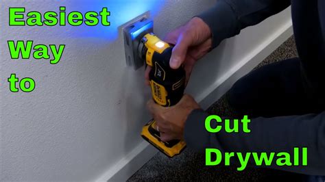 cutting hole for electrical box|outlet box cutter for drywall.